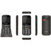 QUBO SENIOR X-230BKC 4G NEGRO / M&Oacute;VIL 2.31"